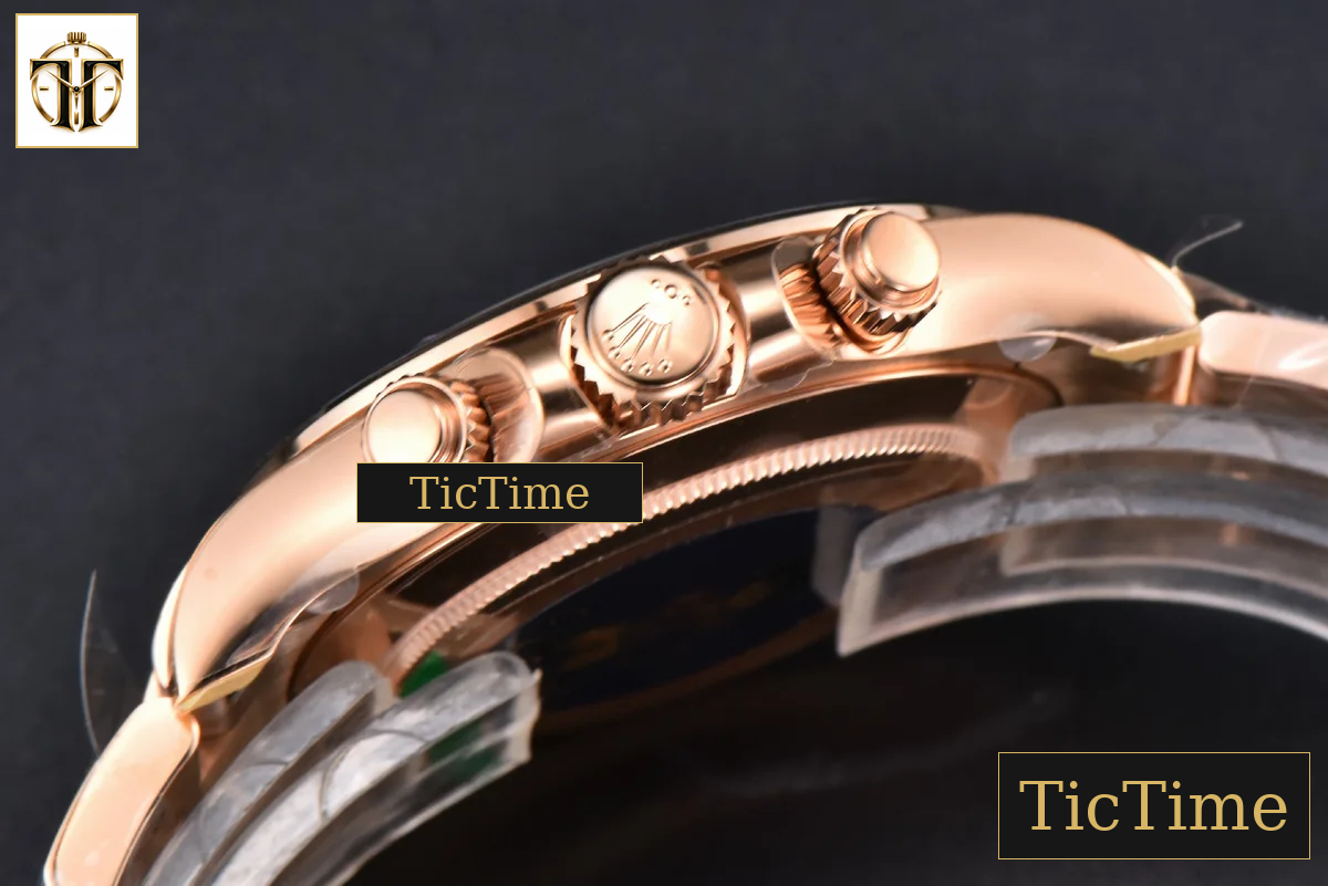 Daytona 116515 40mm Clean Factory RG Brown Dial Digital Marker RG Bracelet 4130 — foto 42