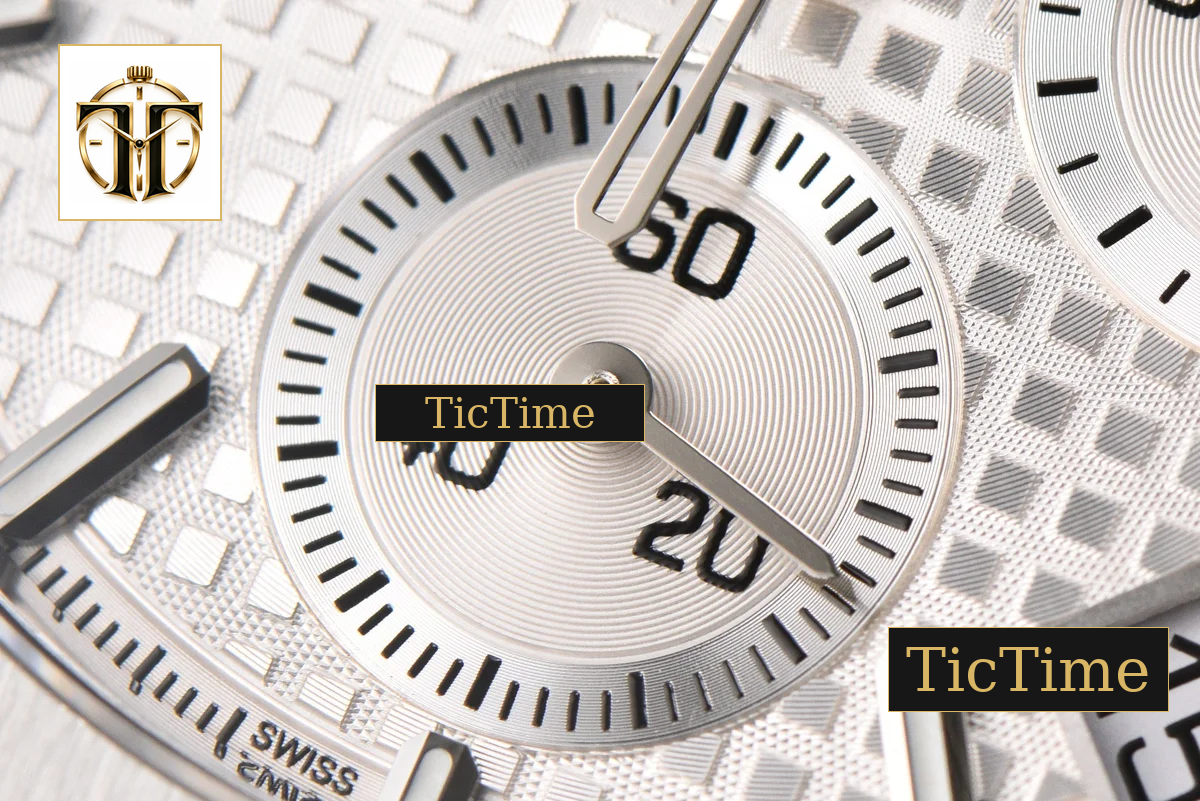 Royal Oak Chrono 26240 ZF SS White Dial SS Bracelet (V2 free sprung ) SA4401 — foto 28