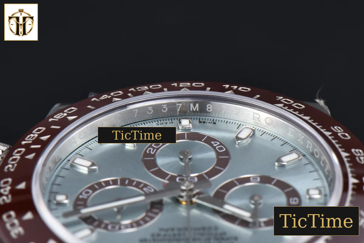 Daytona 116506 40mm APSF SS Ice Blue Dial Ceramic Bezel SS Bracelet SH4130 — foto 14
