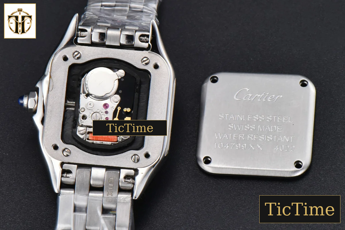 Panthère Secrete Ladies 22mm BVF SS White Dial SS Bracelet Ronda Quartz — foto 17