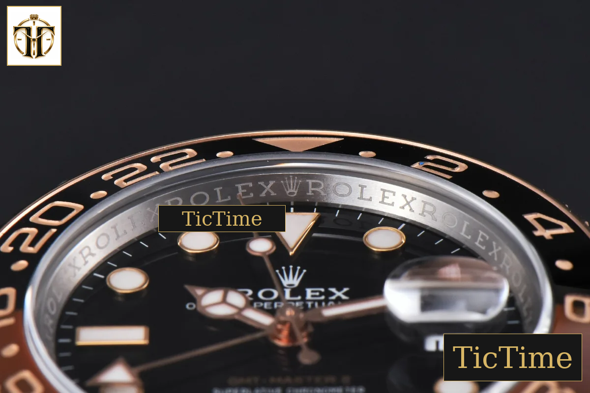 GMT-Master II CHNR 126711 40mm Clean Factory RG/SS Black/Brown Ceramic Oyster Bracelet DD3285 — foto 13