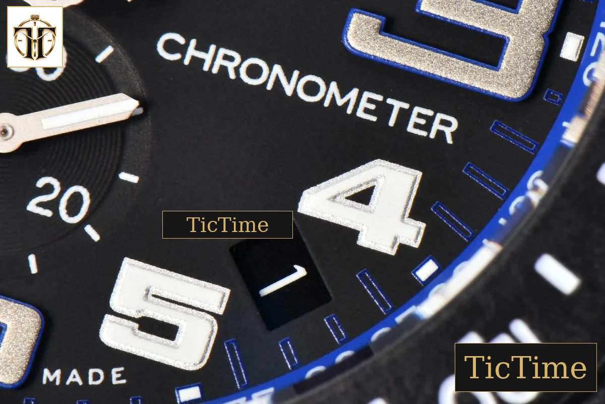 Endurance Pro 44mm OF Blue Chronometer Dial Blue Rubber Strap Swiss Quartz — foto 10