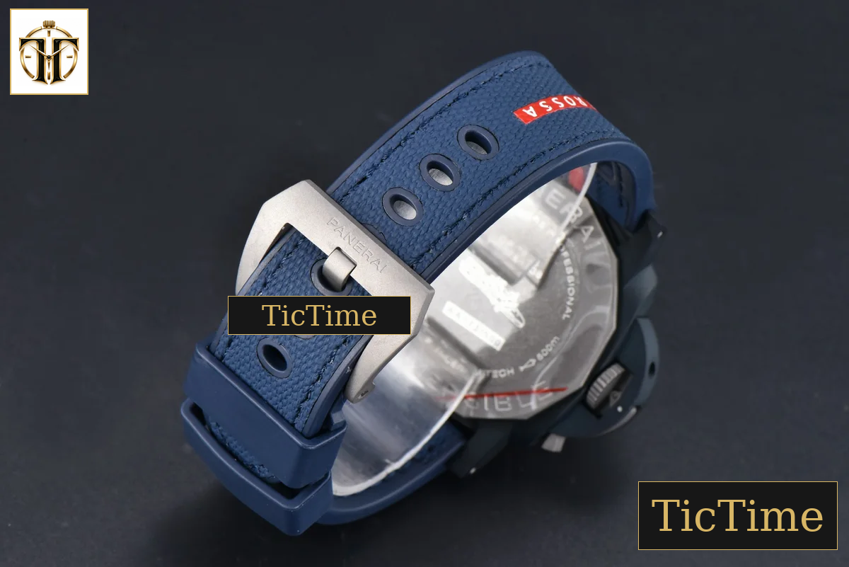 Submersible Luna Rossa PAM1543 44mm VSF White Dial Gummy Strap P900 — foto 30