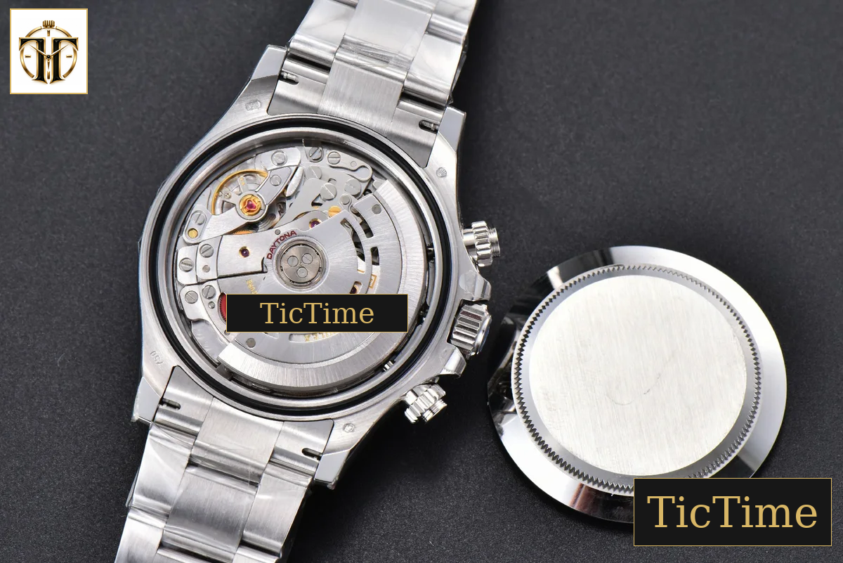 Daytona 904L 116509 40mm BTF Black Dial Diamond Marker SS Bracelet SA4130 — foto 21
