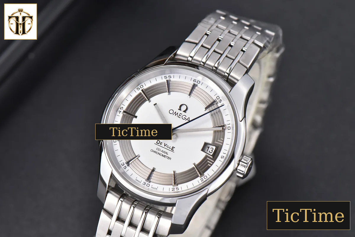 De Ville Hour Vision 41mm VSF White/Silver Dial SS Bracelet A8500 — foto 3