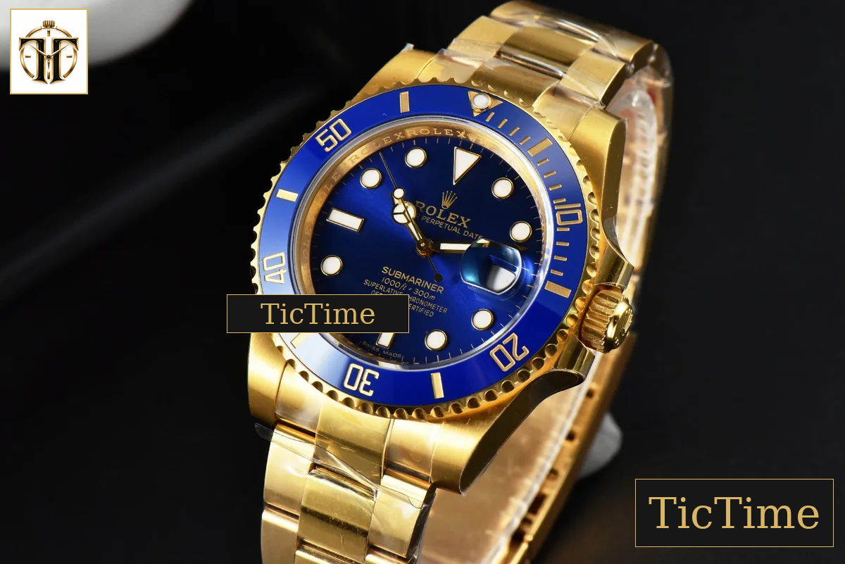 Submariner LB 116618 40mm VSF YG Blue Dial YG Bracelet VS3130 — foto 4