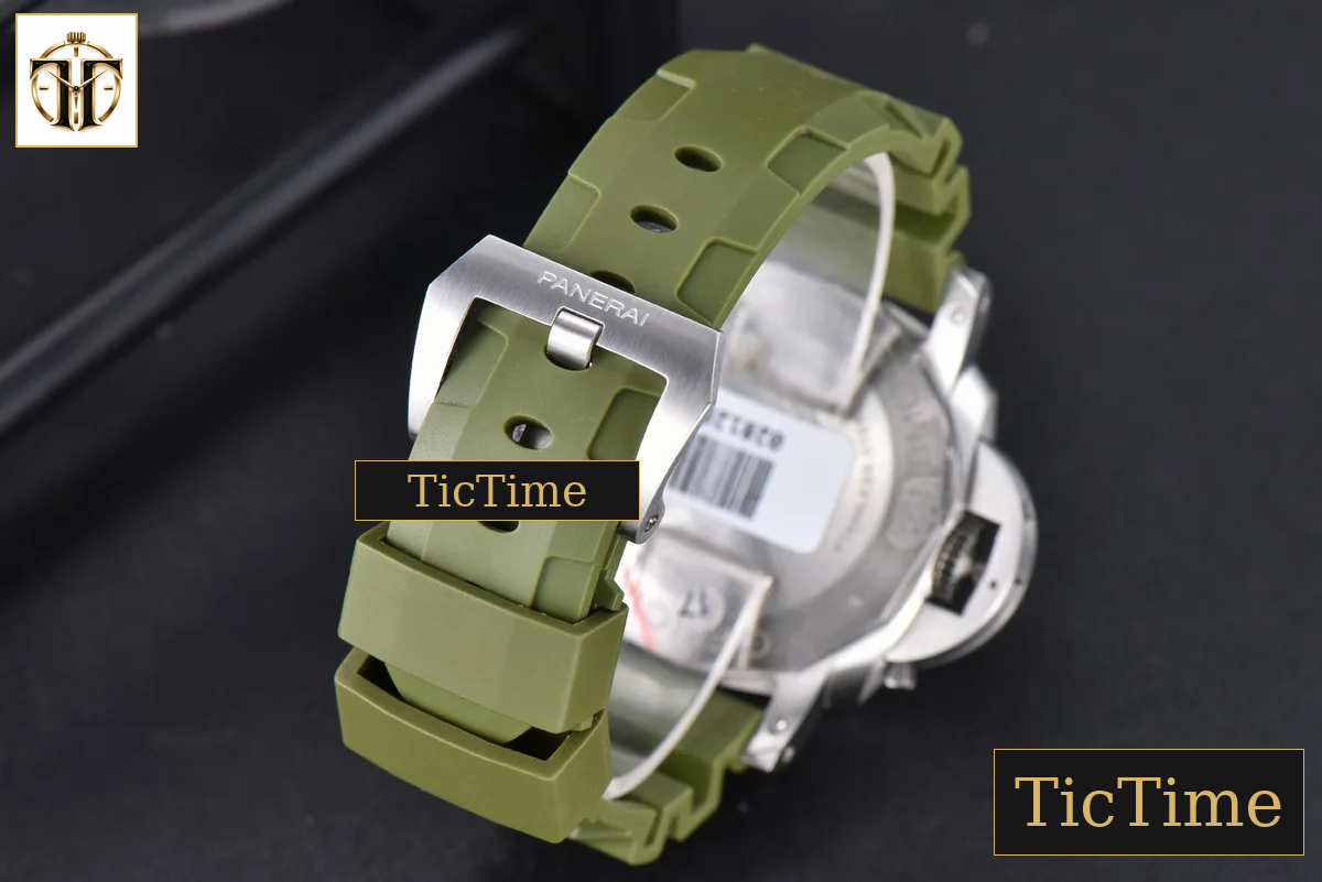 Luminor Submersible PAM1055 42mm VSF Green Rubber Strap P.900 — foto 14