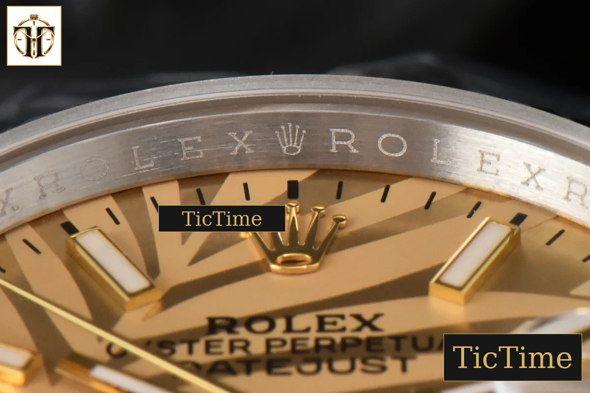 DateJust 36mm BPF YG/SS YG Plam Dial Jubilee Bracelet A2824 — foto 13