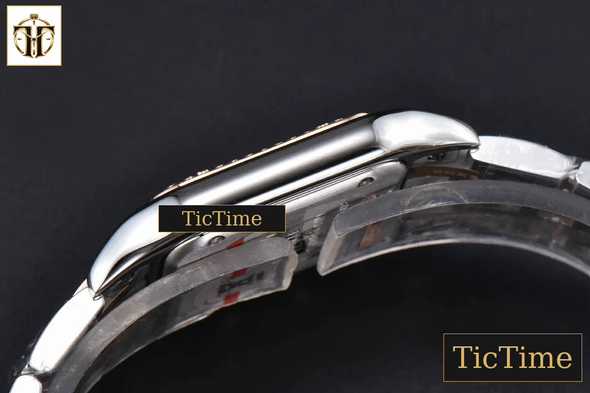 Panthère Secrete Ladies 27mm BVF SS/RG White Dial Diamond Bezel SS/RG Bracelet Ronda Quartz — foto 14
