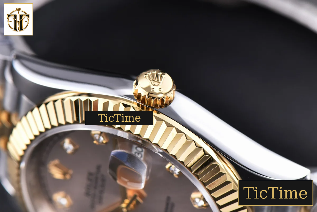 Datejust 41mm GMF YG/SS Silver Dial Diamond Marker Fluted Bezel Jubille Bracelet VR3235 — foto 15