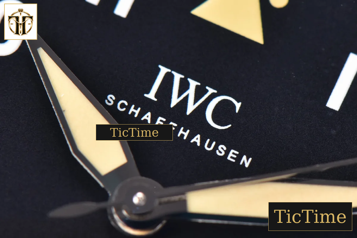 Mark XVIII IW326801 40mm MKSF Black Dial Green Nato Strap 9015 — foto 8