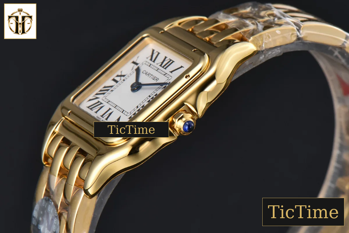 Panthère Secrete Ladies 27mm BVF YG White Dial YG Bracelet Ronda Quartz — foto 10