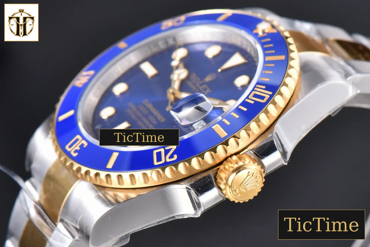 Submariner LB 904L 116613 40mm VSF Blue Ceramic YG/SS Bracelet VS3135 — foto 12