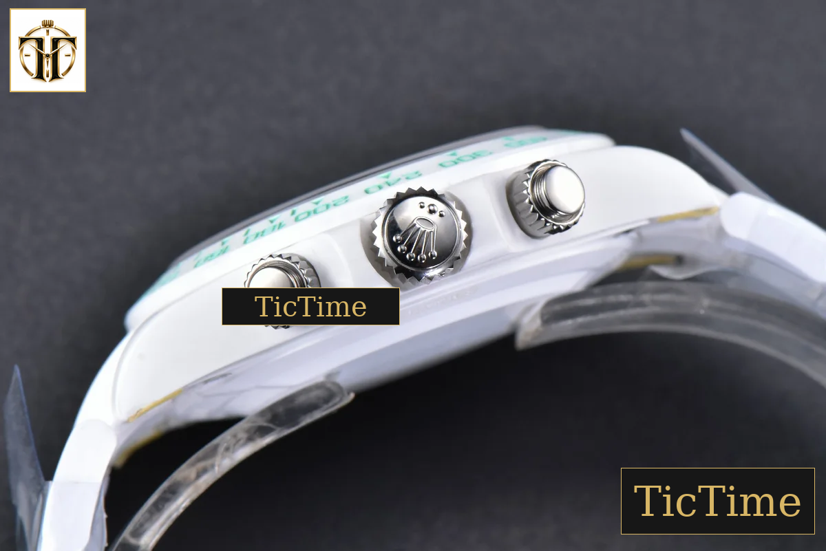 Daytona AETF White Ceramic Tiffany Dial Ceramic Bracelet V2 SA4130 — foto 16