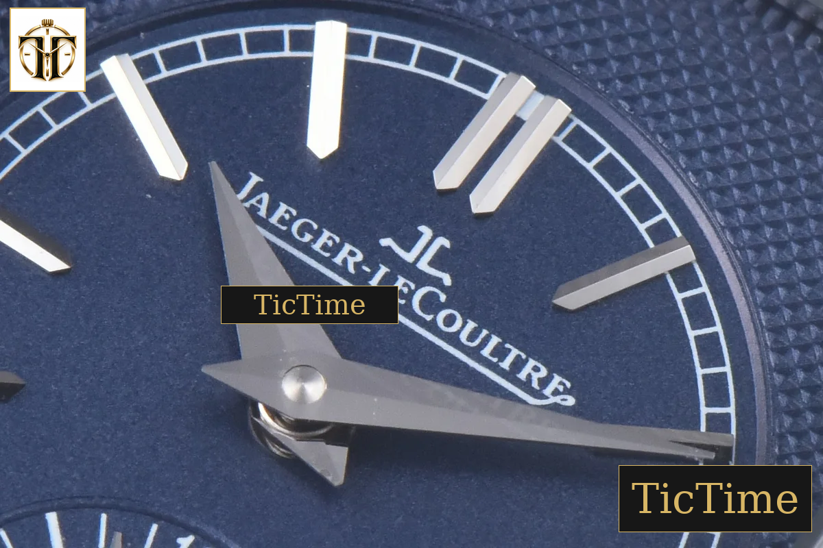 Master Reverso Tribute Small Seconds 30x47mm MGF Silver Dial Blue Hands Leather Strap A854A — foto 19