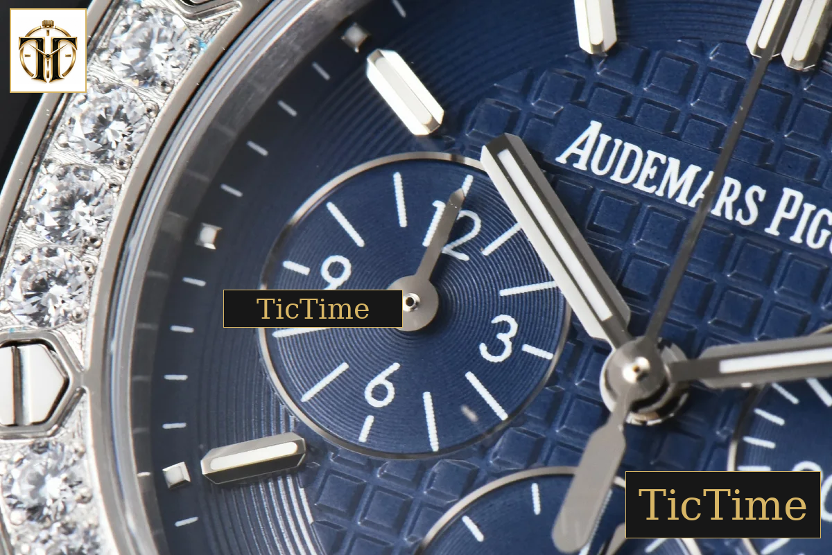 Offshore Ladies 26231ST 37mm RXWF Diamond Blue Dial Blue Subdial Blue Rubber Strap Quartz — foto 6