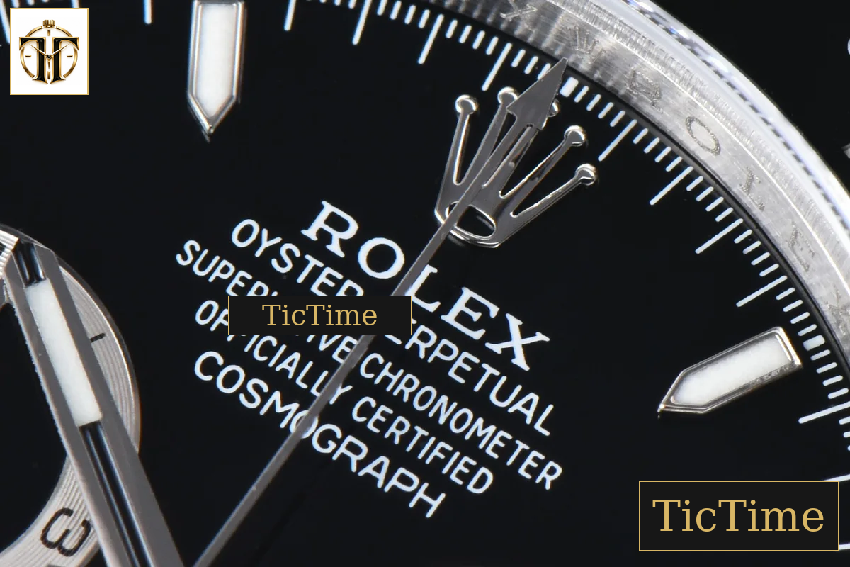 Daytona 904L 126500 40mm BPF SS Black Bezel Black Dial SS Bracelet SH4131 — foto 5