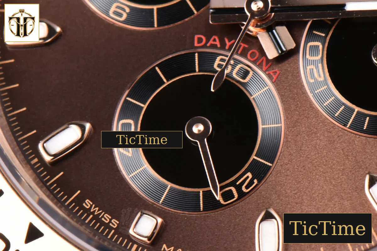 Daytona 116505 APSF RG Brown Dial Lume Marker RG Bracelet SH4130 — foto 9