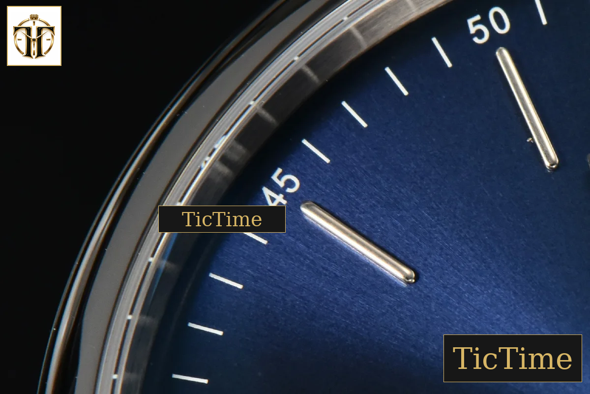 Portofino Automatic 40mm ZF Blue Dial Silver Hands Black Croc Strap A9019 — foto 7