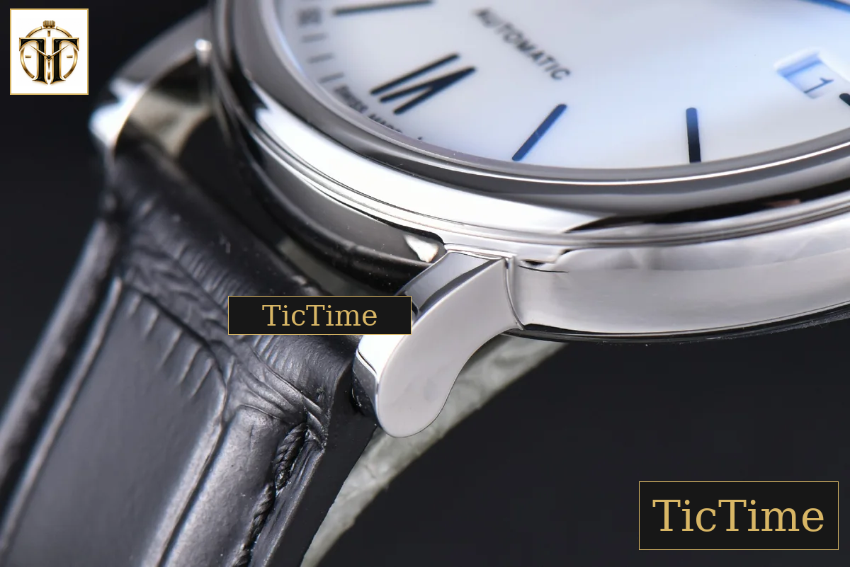Portofino ‘150 Years’ 40mm V7F White Dial Blue Markers Black Leather Strap / A2892 — foto 9