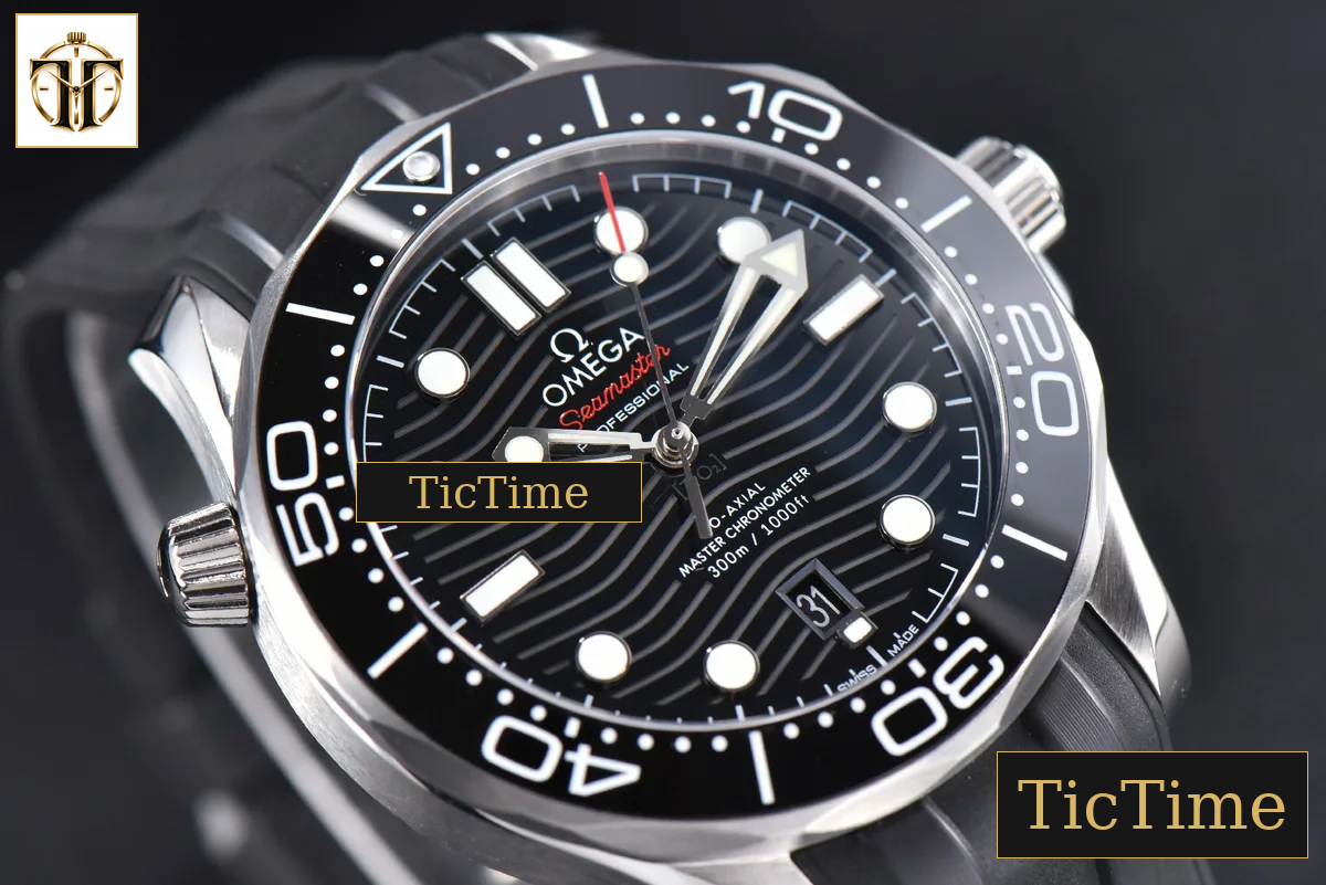 Seamaster Diver 300M 42mm VSF Black Dial Rubber Strap VS8800 — foto 9