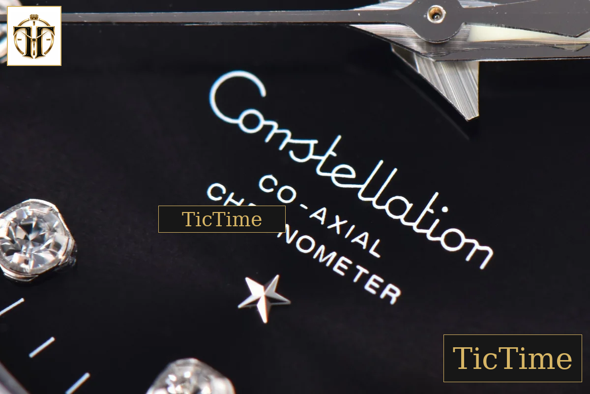 Constellation 38mm VSF SS Black Dial Diamond Markers SS Bracelet A8500 — foto 9