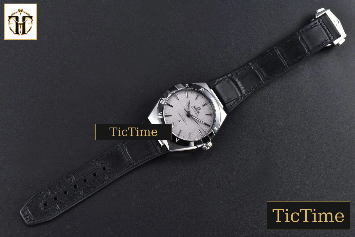 Constellation 41mm VSF Black Dial Black Black/Silver Bezel Gummy Strap A8900 — foto 31