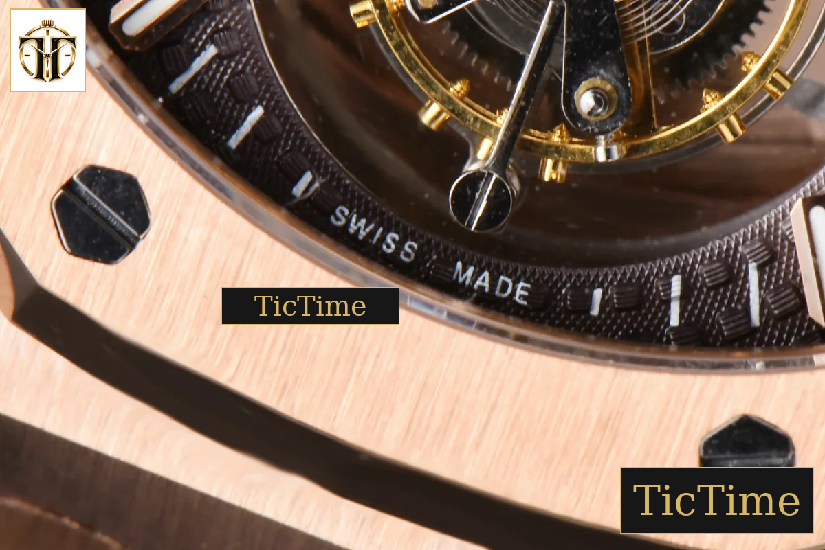 Royal Oak Tourbillon 41mm R8F RG Gray Dial RG Bracelet Flying Tourb V2 — foto 8