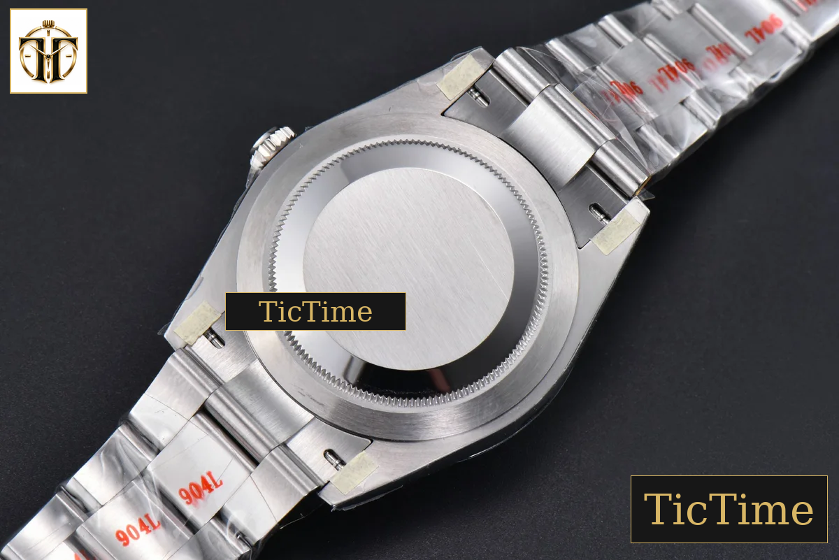 Oyster Perpetual 904L 124300 41mm Clean Factory Tiffany Blue Celebration Ballon Dial SS Bracelet VR3230 — foto 15