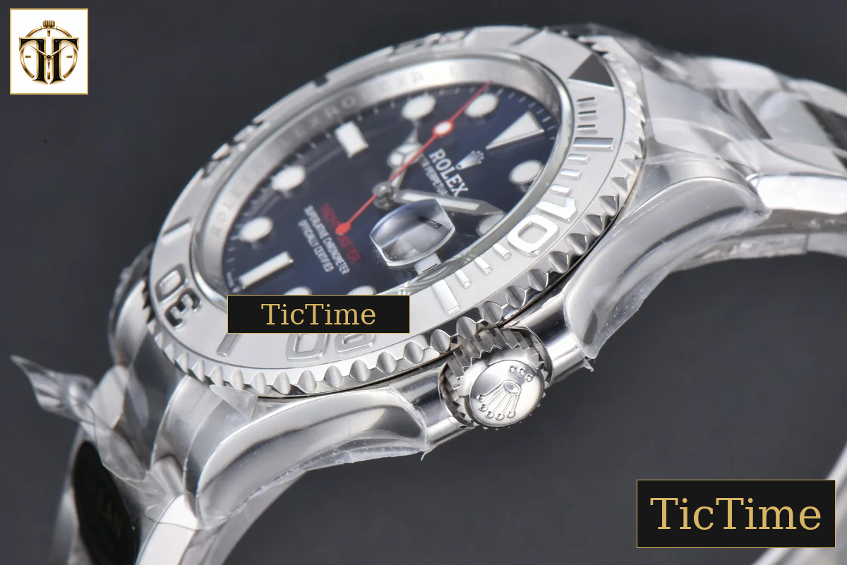 Yacht-Master 904L 126622 40mm Clean Factory Blue Dial SS Bracelet VR3235 — foto 11