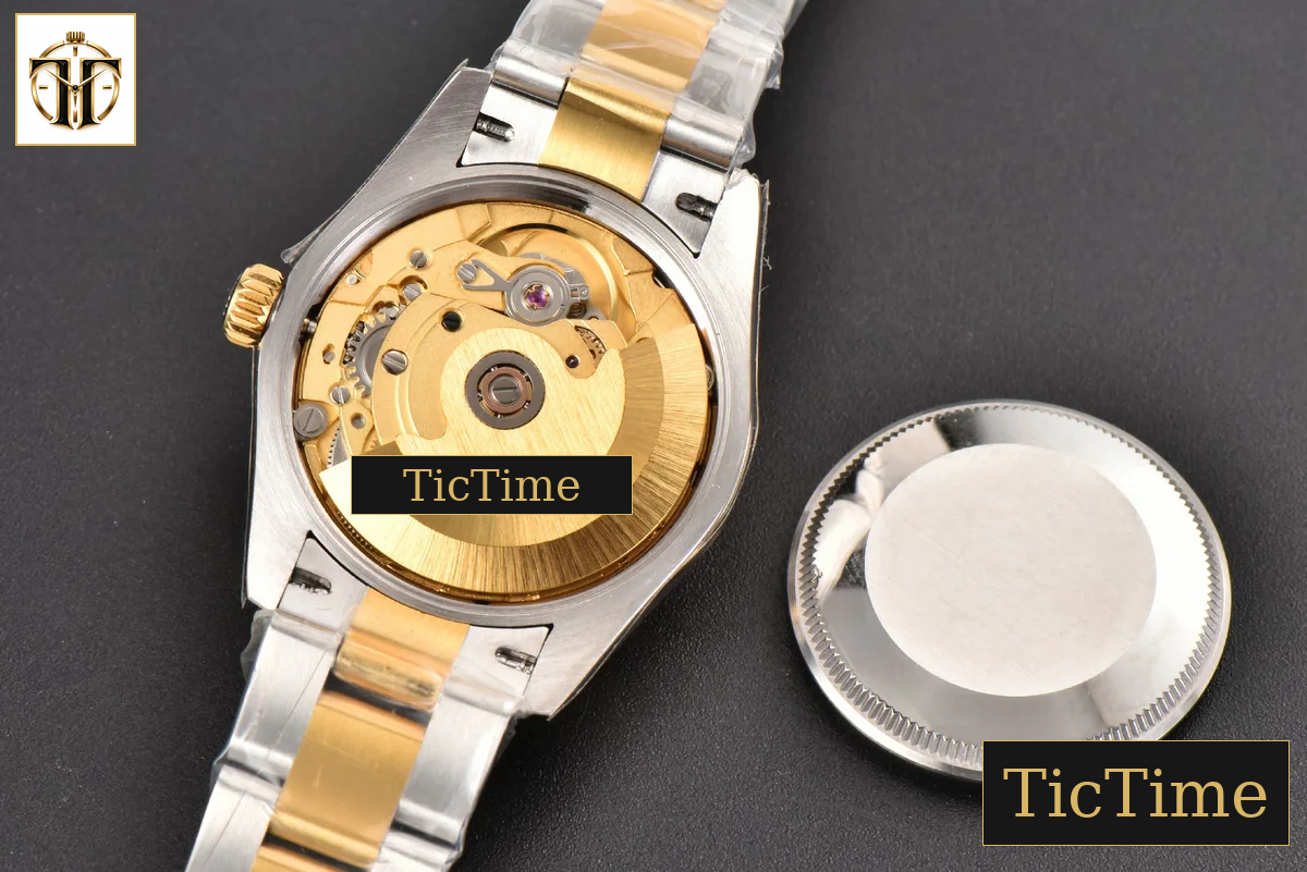 DateJust Ladies 904L 31mm WF YG/SS Diamond Smooth White Dial Roma Marker Oyster Bracelet A2671 — foto 21
