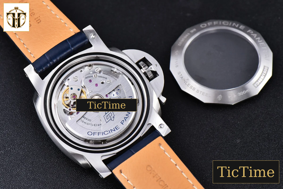 Luminor GMT PAM1033 44mm VSF Blue Dial Blue Leather Strap P9011 — foto 20