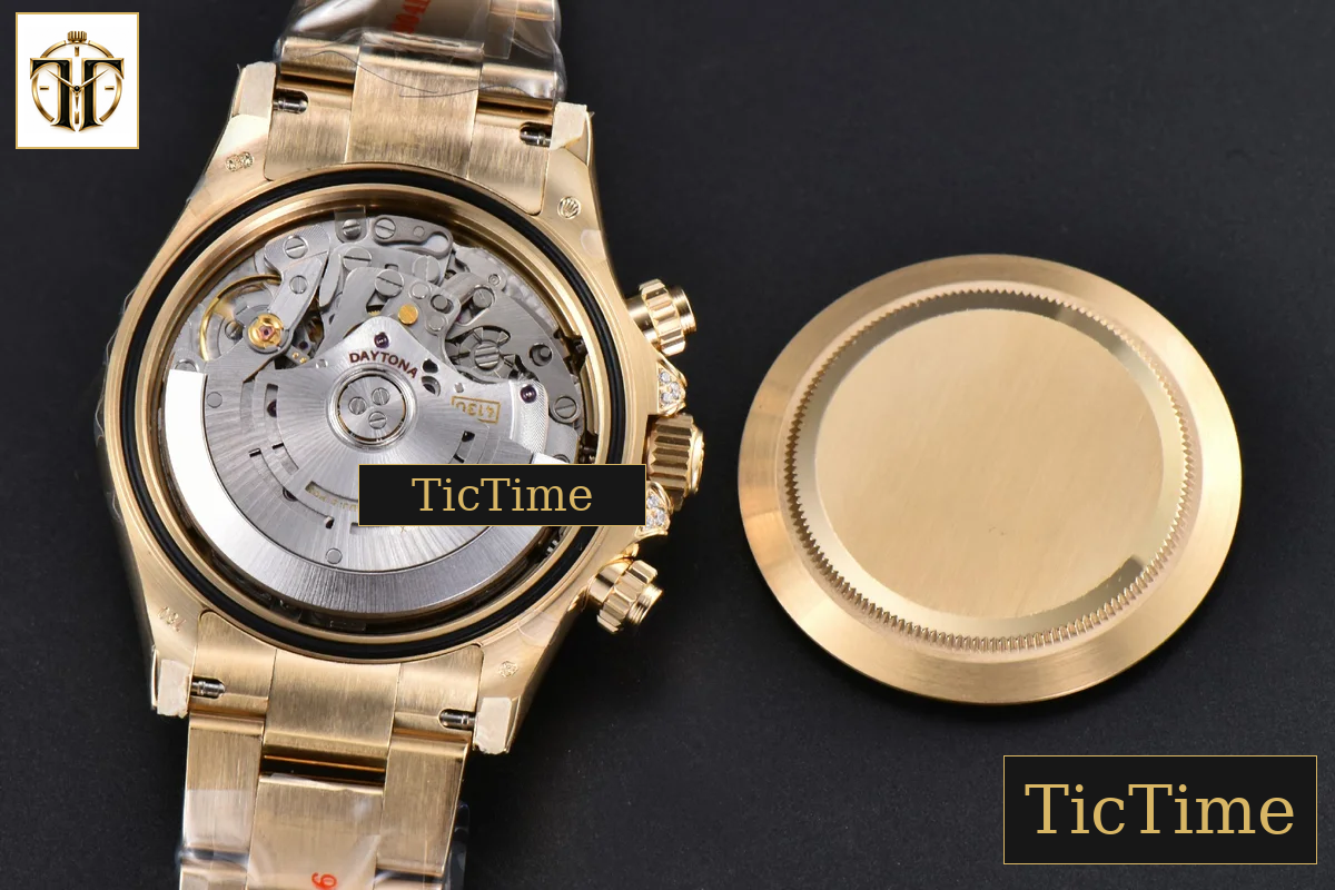 Daytona Rainbow 116598 ZF Black Diamonds Dial YG Bracelet SH4130 — foto 33