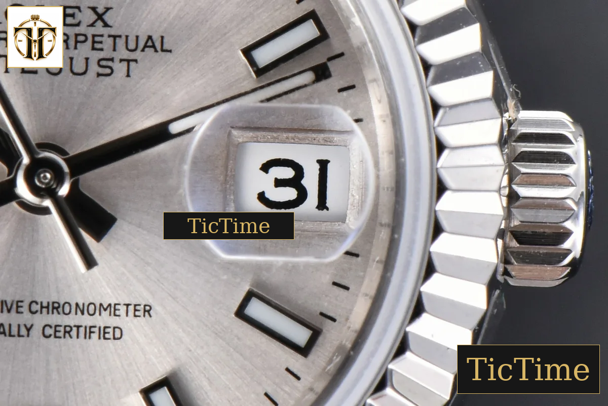 DateJust 31mm WF Silver Dial Lume Marker Jubilee Bracelet A2671 — foto 13