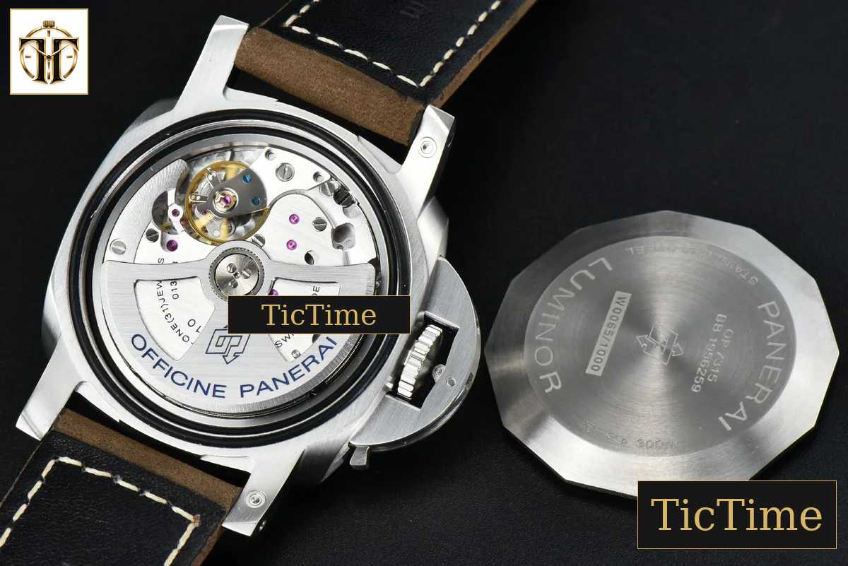 PAM1394 42mm VSF White Dial Brown Leather Strap P9010 — foto 19