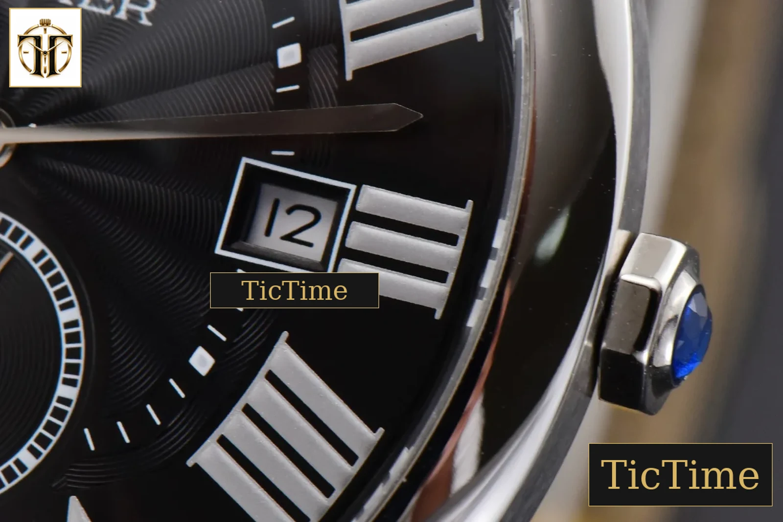 Drive de Cartier 40mm APSF Black Dial Black Leather Strap A23J — foto 10
