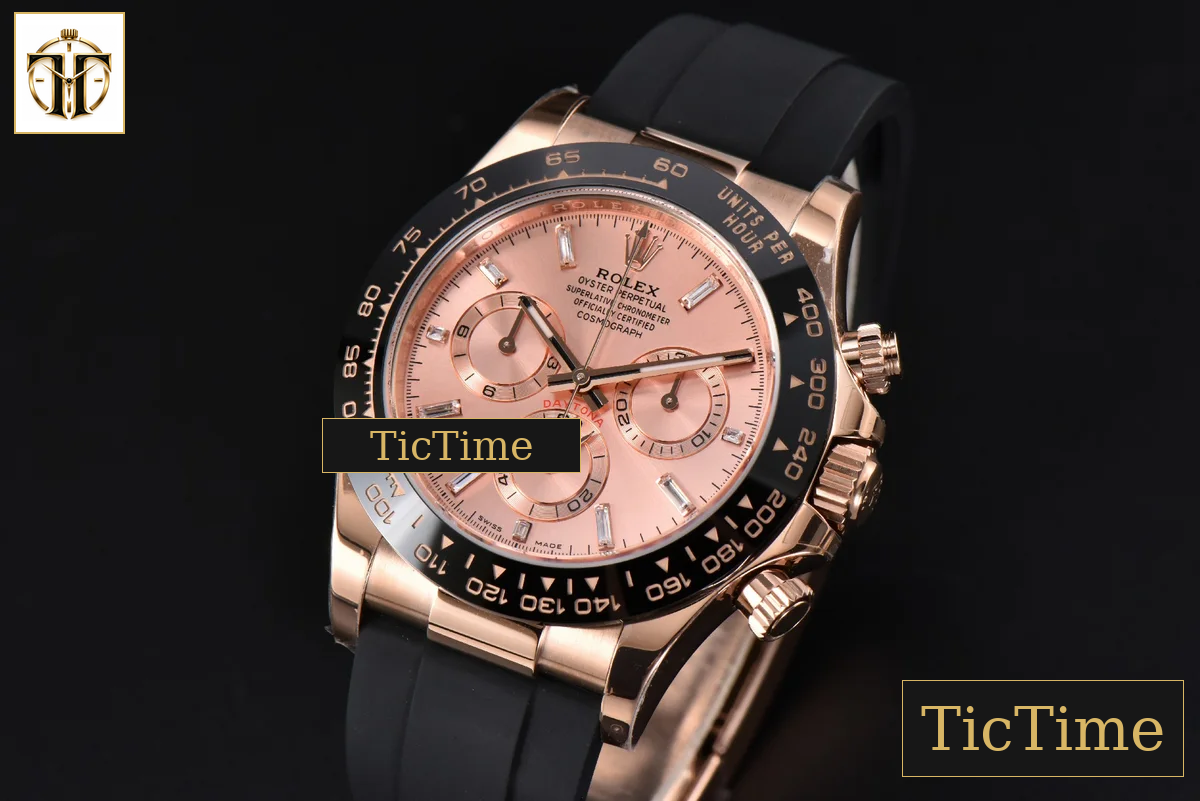 Daytona 116515 BTF RG Ceramic RG Dial RG Subdial Oysterflex Strap SA4130 — foto 4