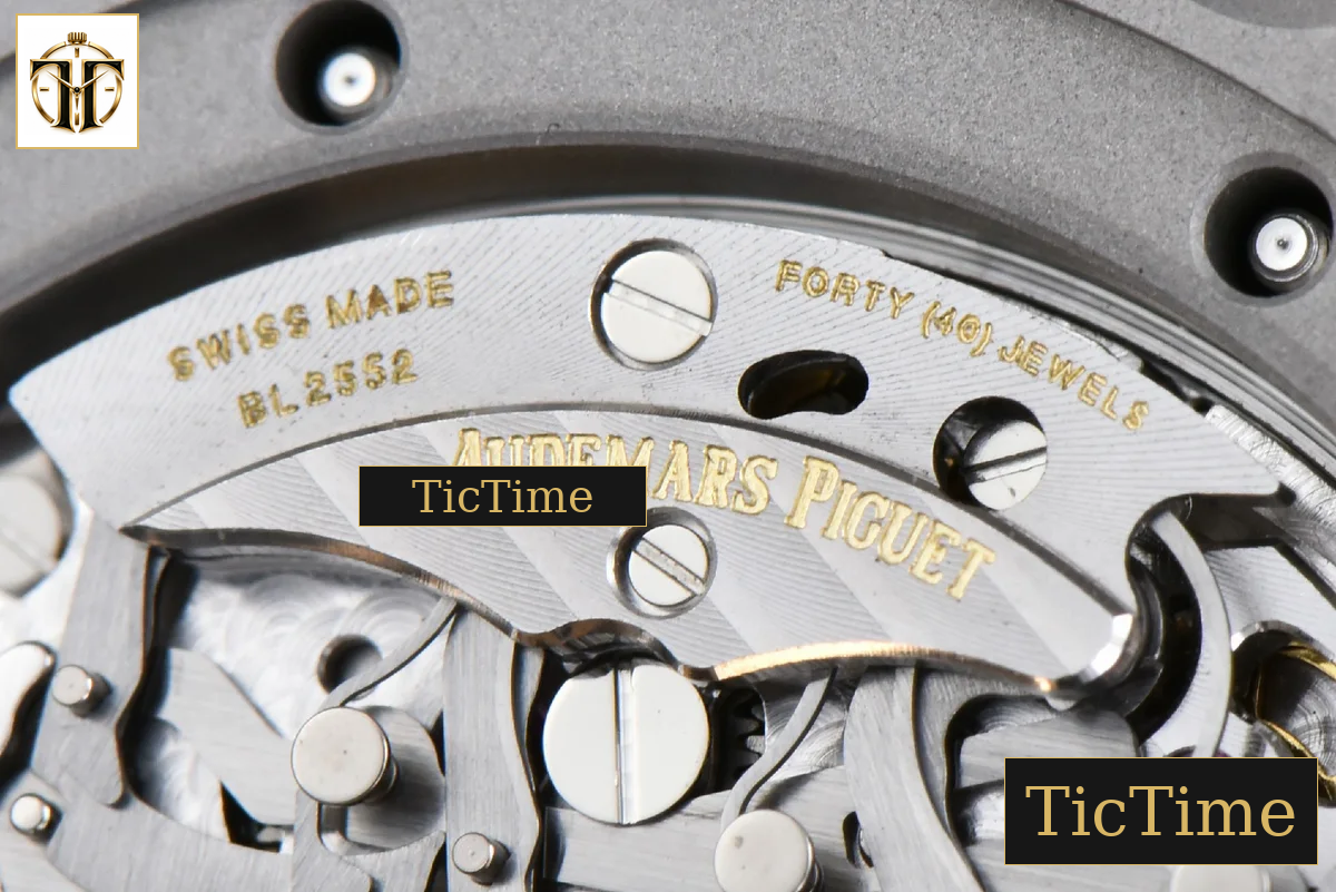Royal Oak Chronograph 26240 41mm APSF Black Checkered Black Subdial SS Bracelet V1 SH4401 — foto 23