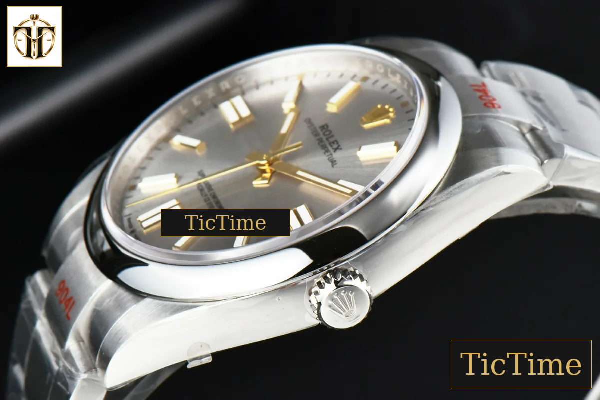 Oyster Perpetual 124300 41mm EWF Silver Dial SS Bracelet A3230 — foto 9