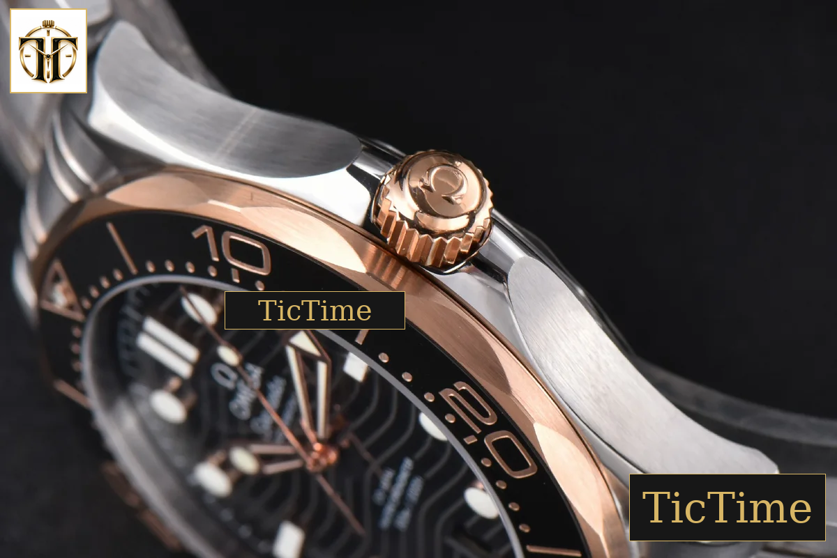 Seamaster Diver 42mm VSF RG/SS 300M Black Dial RG/SS Bracelet VS8800 — foto 13