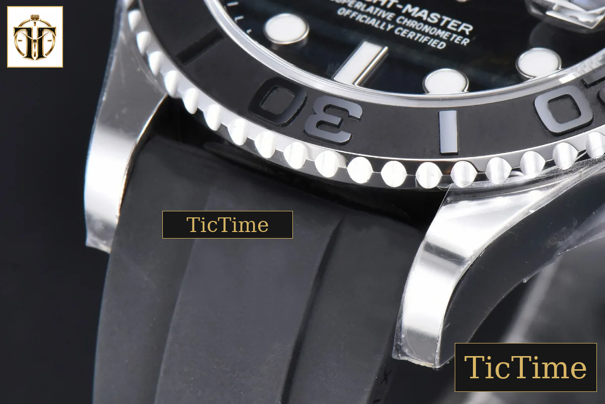 Yacht-Master Falcon’s Eye Dial 226659 42mm Clean Factory Black Rubber Strap VR3235 — foto 11