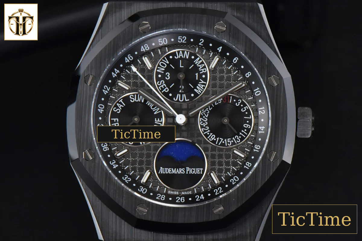 Royal Oak Perpetual Calendar 26579CE 41mm APSF Black Ceramic Black Dial Ceramic Bracelet V1 A5134 — foto 2