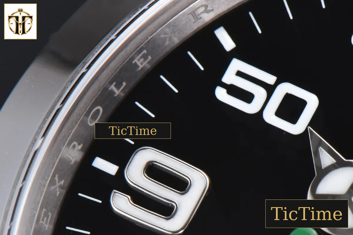 Air 904L Clean 126900 40mm King Factory Black Dial SS Bracelet VR3230 — foto 7