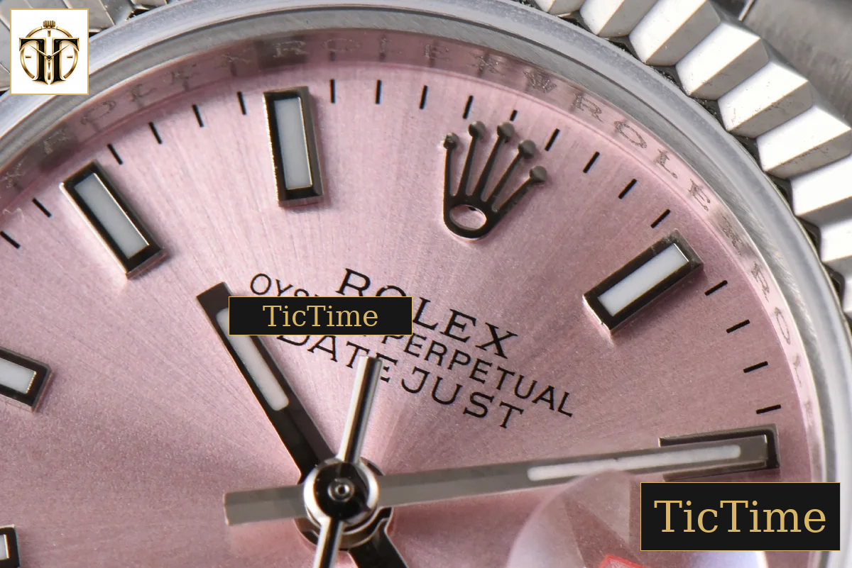 DateJust Ladies 28mm WF Pink Dial Jubilee Bracelet A2236 — foto 6
