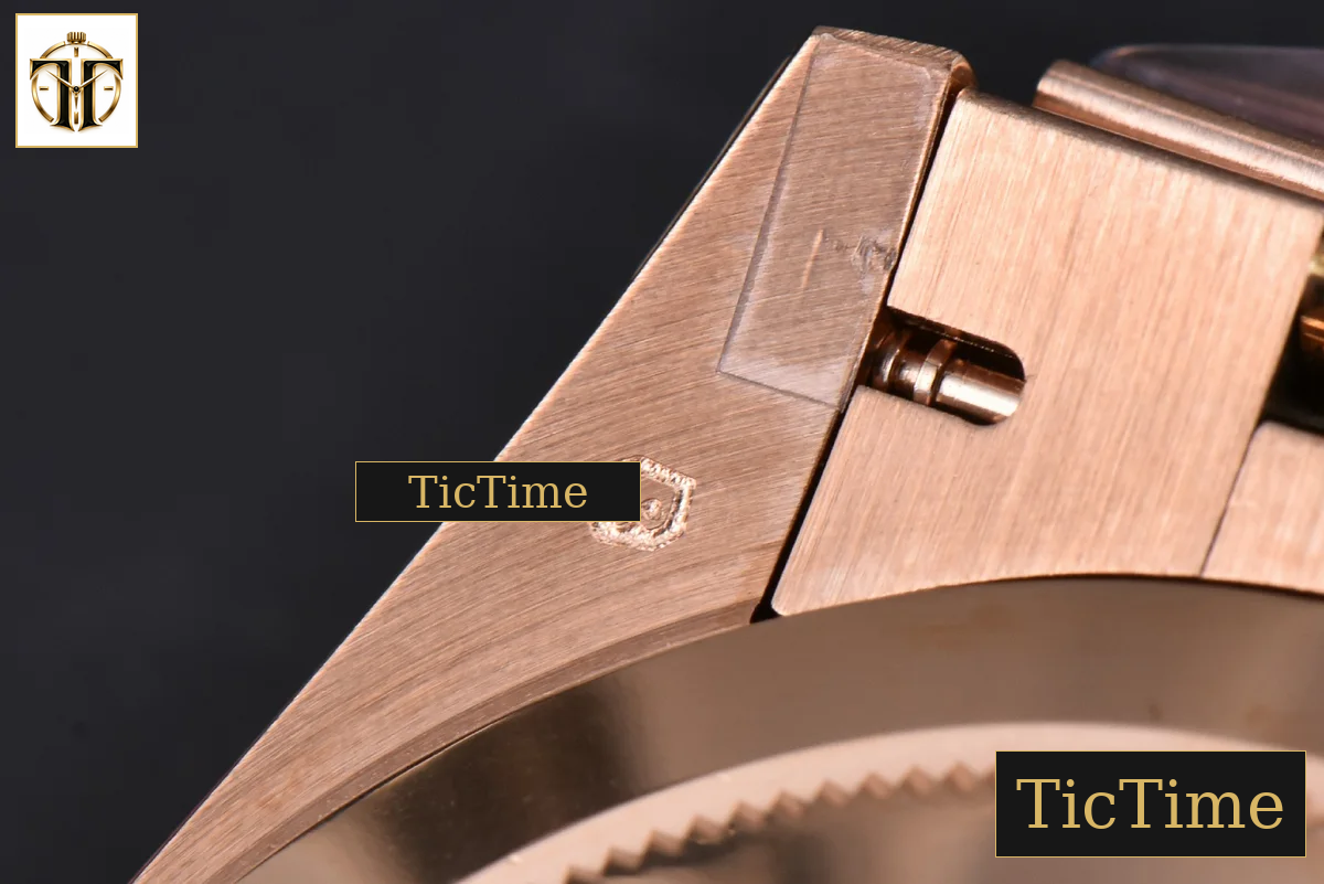 DayDate Tungsten 40mm GMF RG Sinople Dial Diamond Marker President Bracelet 165g VR3255 — foto 24