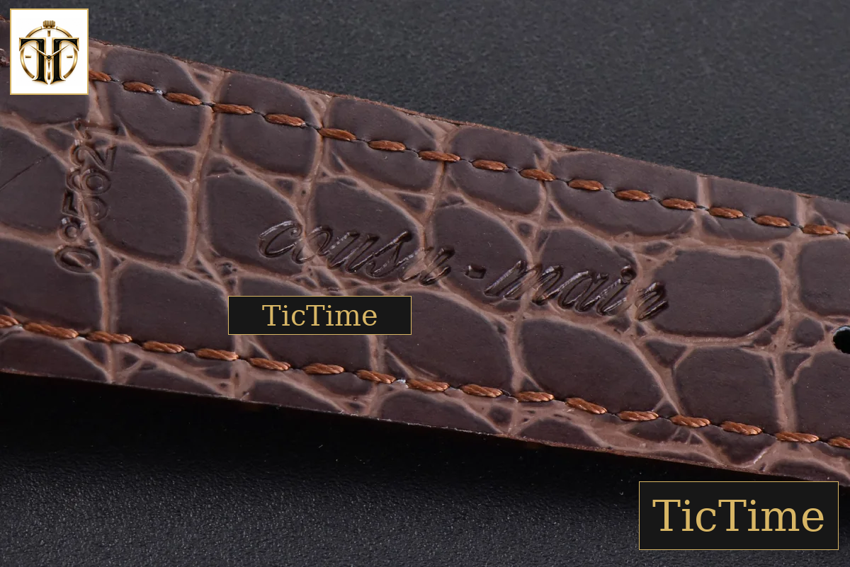 Traditionnelle 4010T 41mm MXF RG White Dial Brown Leather Strap A2460QCL — foto 33