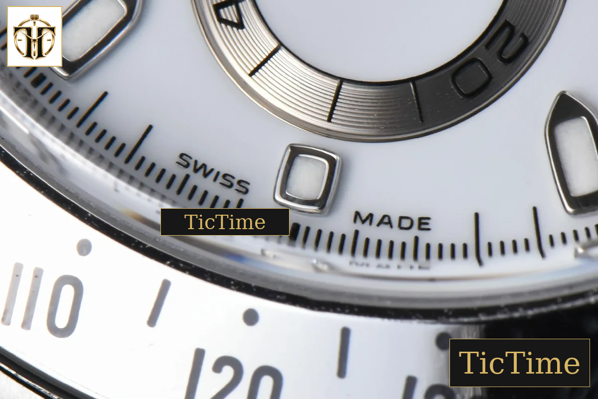 Daytona 904L 116520 40mm Clean Factory White Dial 4130 — foto 10