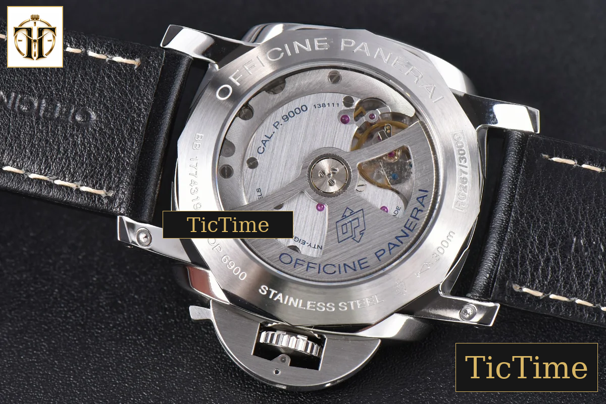 Luminor 1950 PAM320 44mm VSF Black Dial Leather Strap P9000 — foto 17