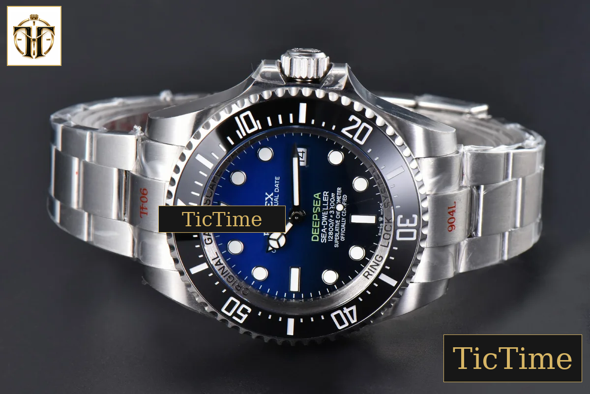 DeepSea Dweller 126660 44mm GMF SS Gradient Blue Dial SS Bracelet VR3235 — foto 14