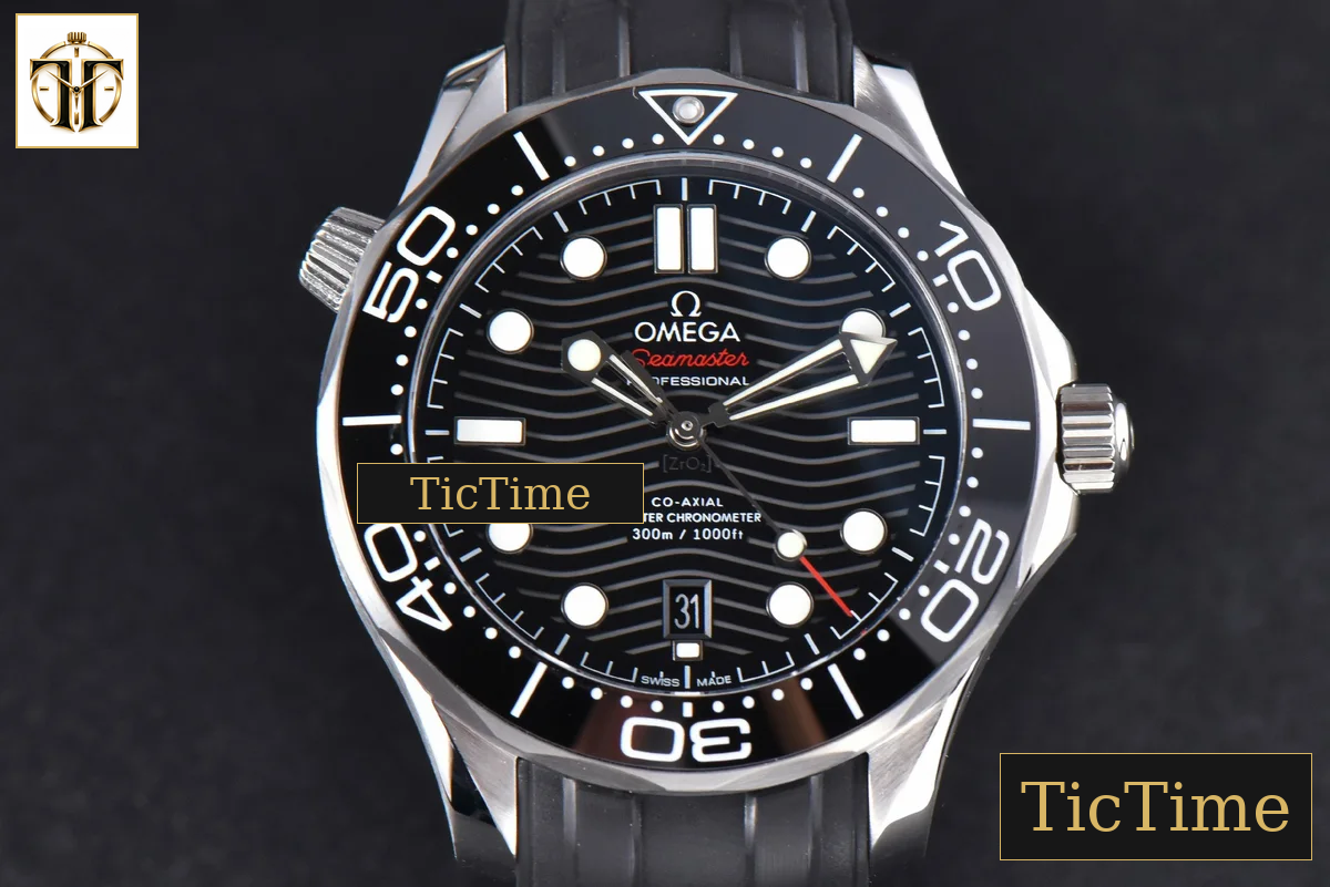 Seamaster Diver 300M 42mm VSF Black Dial Rubber Strap VS8800 — foto 2